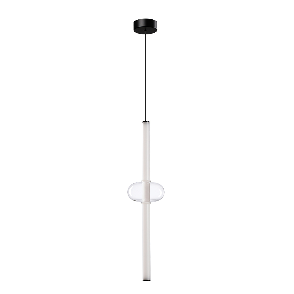 фото Светильник светодиодный подвесной arte lamp rigla 3500к 12 вт 2 кв.м черный ip20 (a6838sp-12cl)