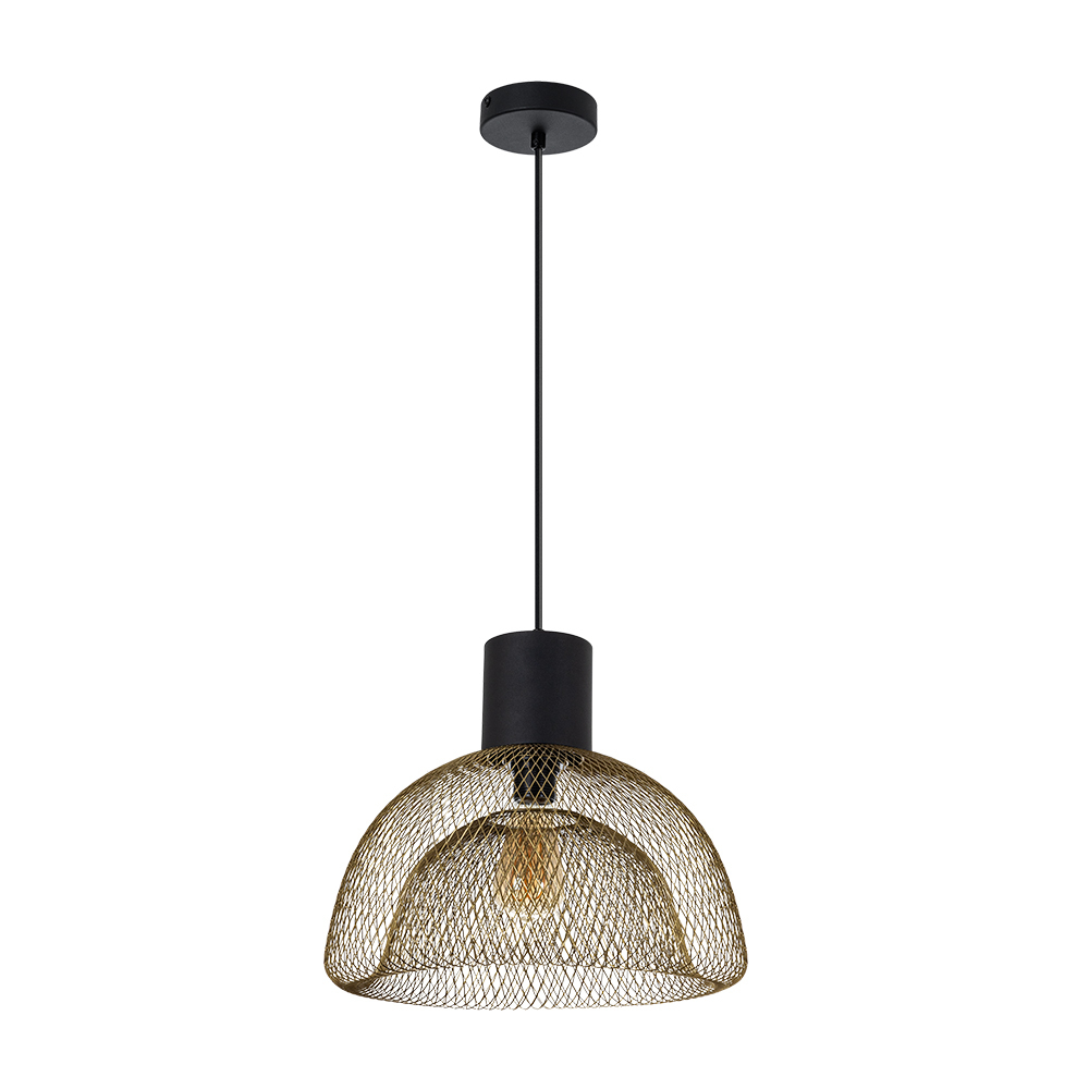 Светильник подвесной Arte Lamp Castello Е27 60 Вт 3 кв.м черный IP20 (A7046SP-1PB)