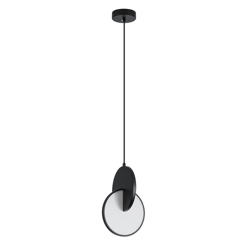 

Светильник светодиодный подвесной Arte Lamp Hannah 4000К 10 Вт 1 кв.м черный IP20 (A1916SP-1BK)