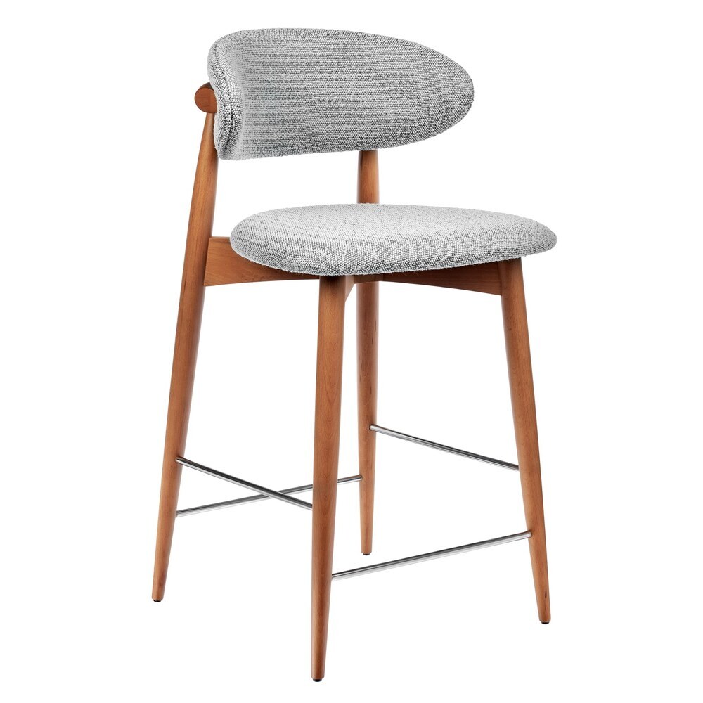 Стул полубарный Lucas светло-серый (RF0550) стул спинка стулья железный дизайн белые стулья для кафе макияжа бара уличная вечеринка скандинавская мебель sedie ww50bc