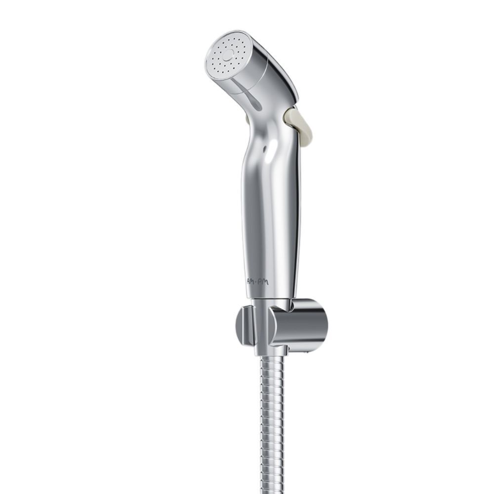 Гигиенический душ AM.PM со шлангом 1200 мм с держателем хром (F0202032) гигиеническая душевая лейка