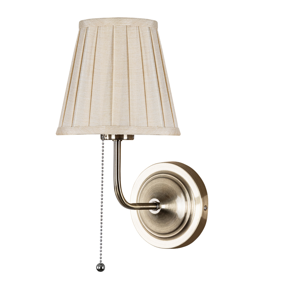 фото Бра arte lamp marriot (a5039ap-1ab) е27 60 вт 220 в бронза ip20