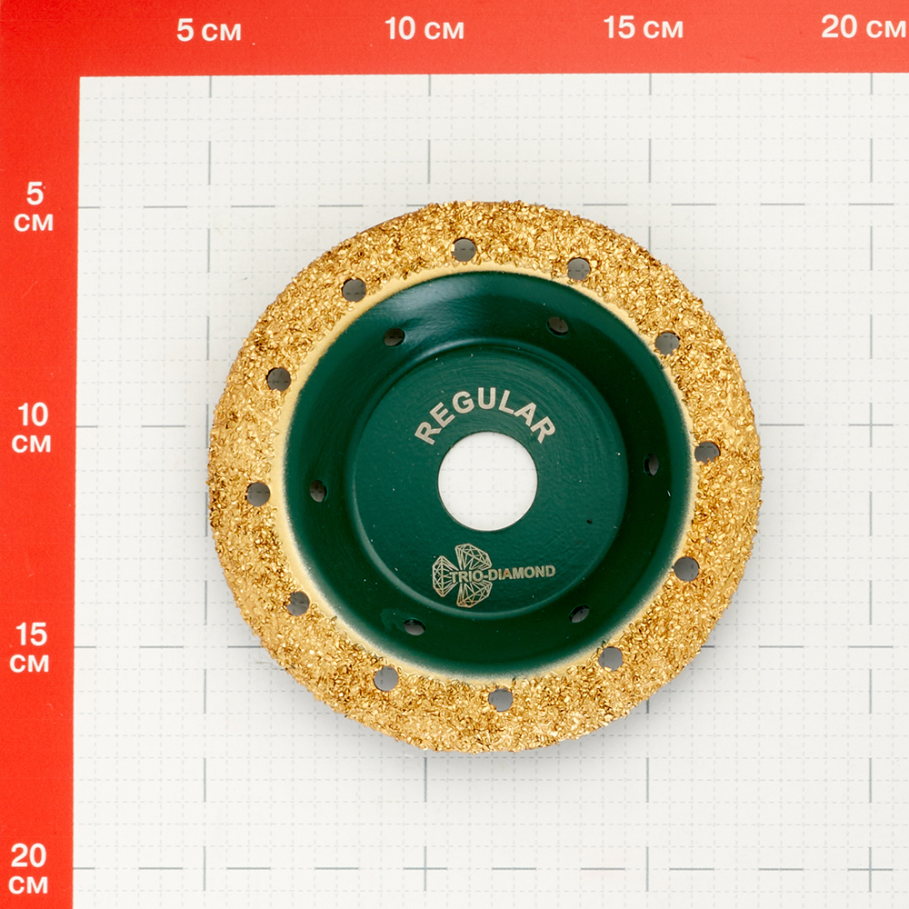 Диск шлифовальный Trio-Diamond Grand Regular d125 мм P25-30 на винтовом креплении Вид№4