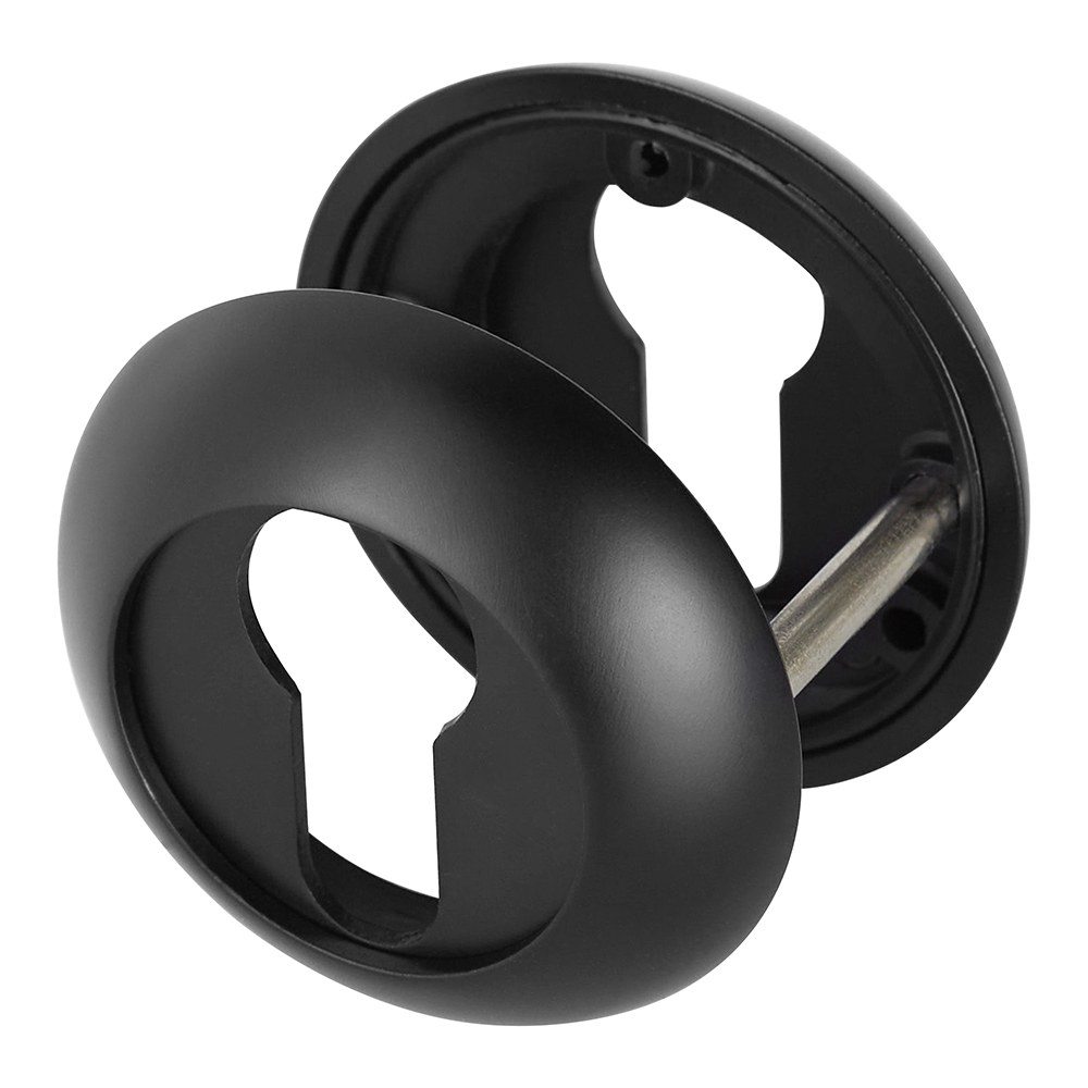 Ключевина Punto ET TL BL-24 круглая розетка (черный) накладка под цилиндр punto круг et tl bl 24 черный