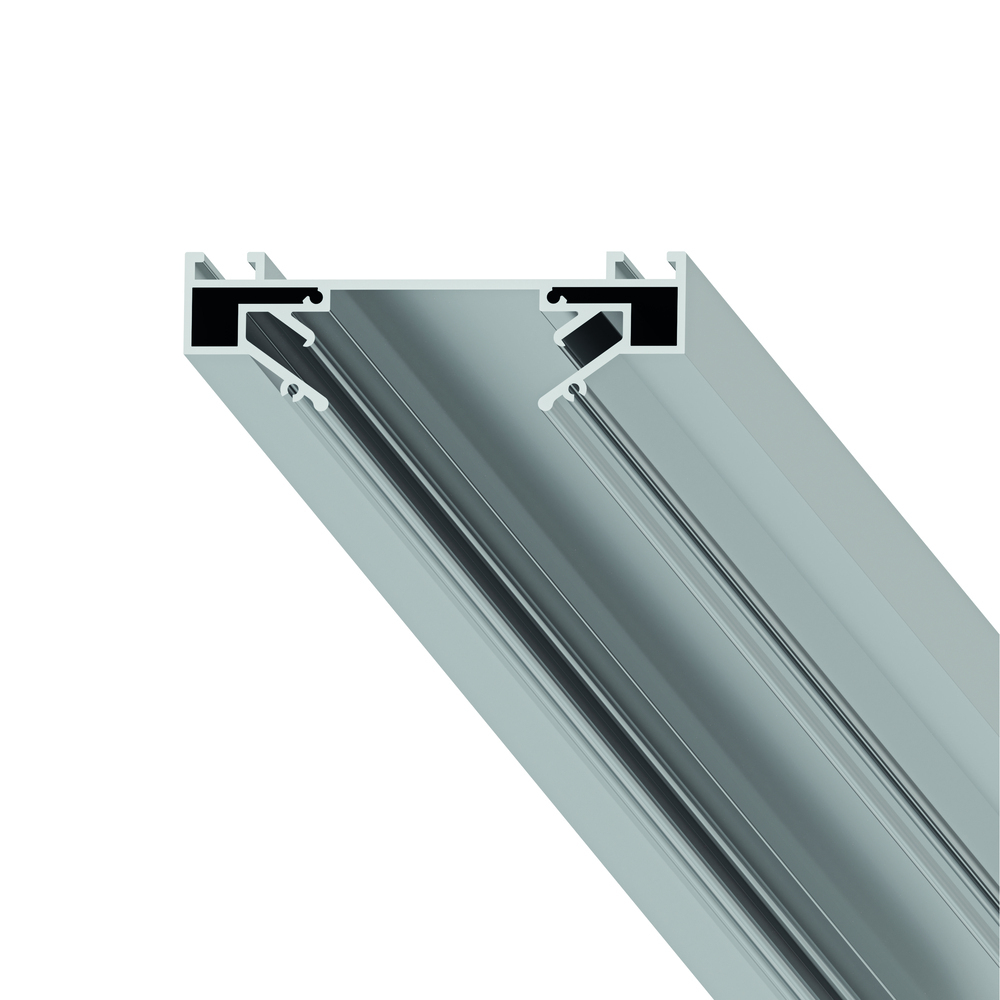 фото Профиль для магнитного шинопровода arte lamp track accessories 2 м серый (a630205)