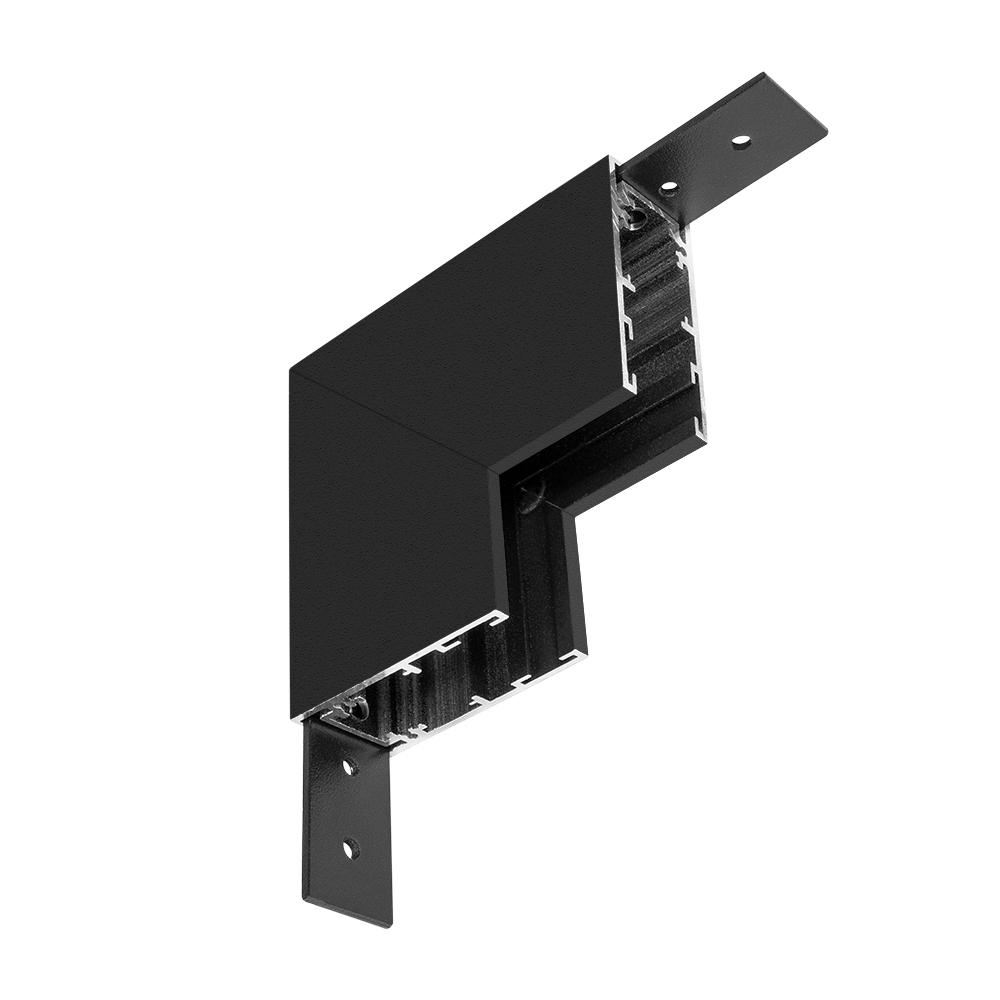Коннектор для магнитного шинопровода L-образный Arte Lamp Expert черный (A590806)