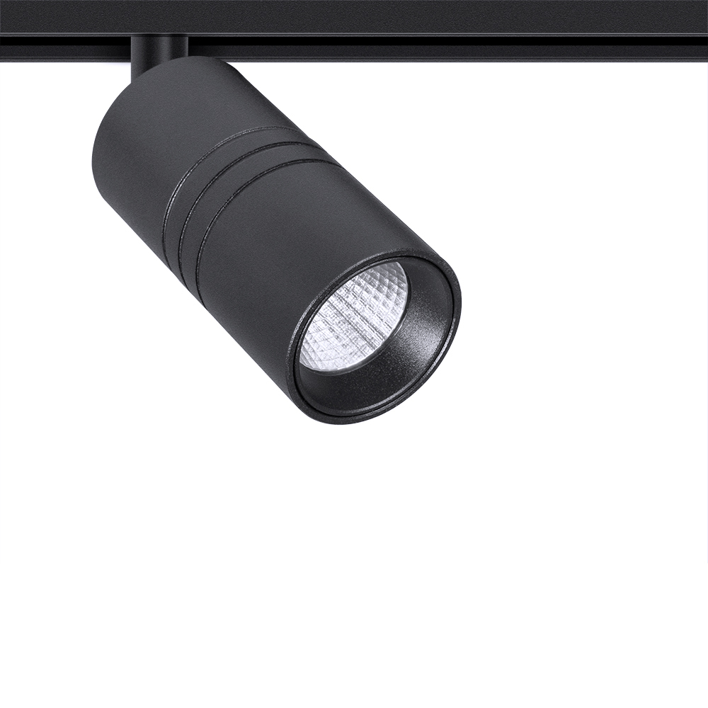 Светодиодный трековый светильник магнитный Arte Lamp Expert 4000К 8 Вт 2 кв.м черный (A5720PL-1BK) светильник трековый arte lamp almach a1906pl 1bk