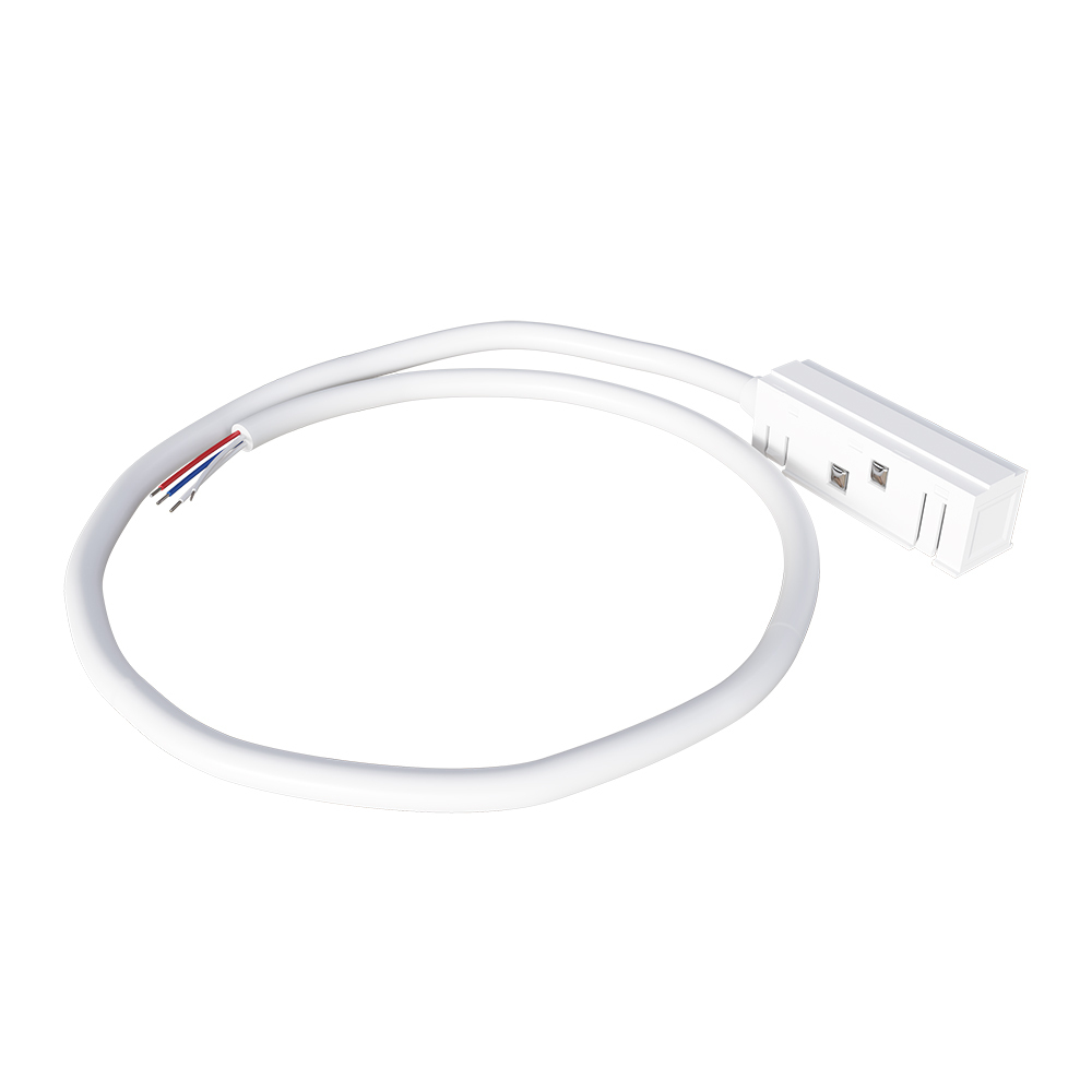 Ввод питания для магнитного шинопровода Arte Lamp Linea белый (A481133) коннектор токопровод artelamp linea accessories a481106 черный
