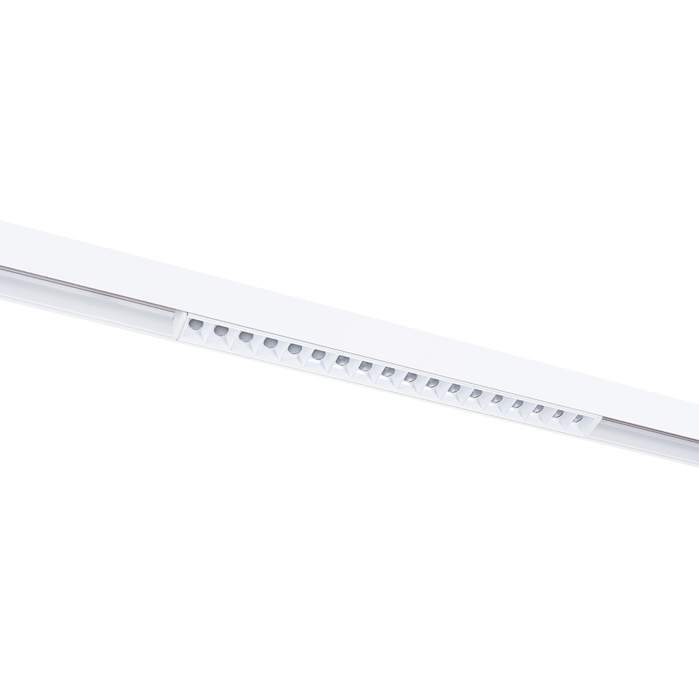 Светодиодный трековый светильник магнитный Arte Lamp Linea 4000К 18 Вт 5 кв.м белый (A4665PL-1WH) трековый светильник arte lamp vinsant a2664pl 1wh белый