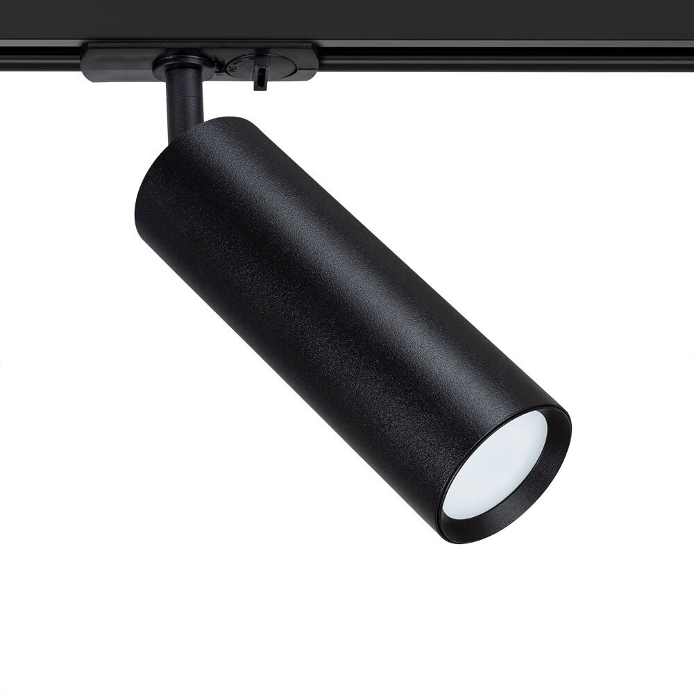 Трековый светильник однофазный Arte Lamp Beid 35 Вт GU10 1 кв.м черный (A1515PL-1BK)