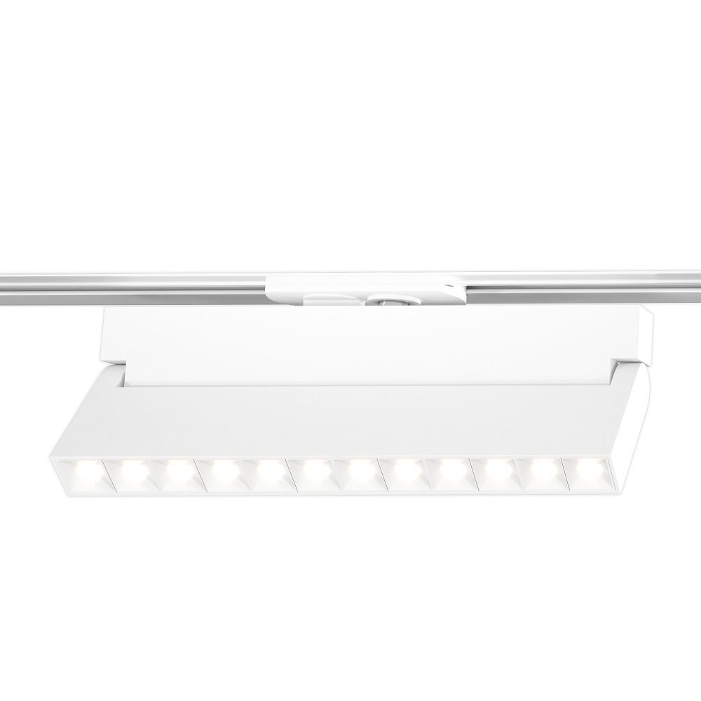 Светодиодный трековый светильник однофазный Elektrostandard Garda 4200К 20 Вт 7 кв.м белый (a057443)