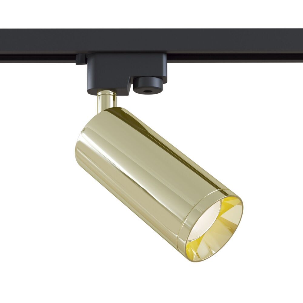 Трековый светильник однофазный Technical Focus 50 Вт GU10 3 кв.м золото (TR004-1-GU10-G)