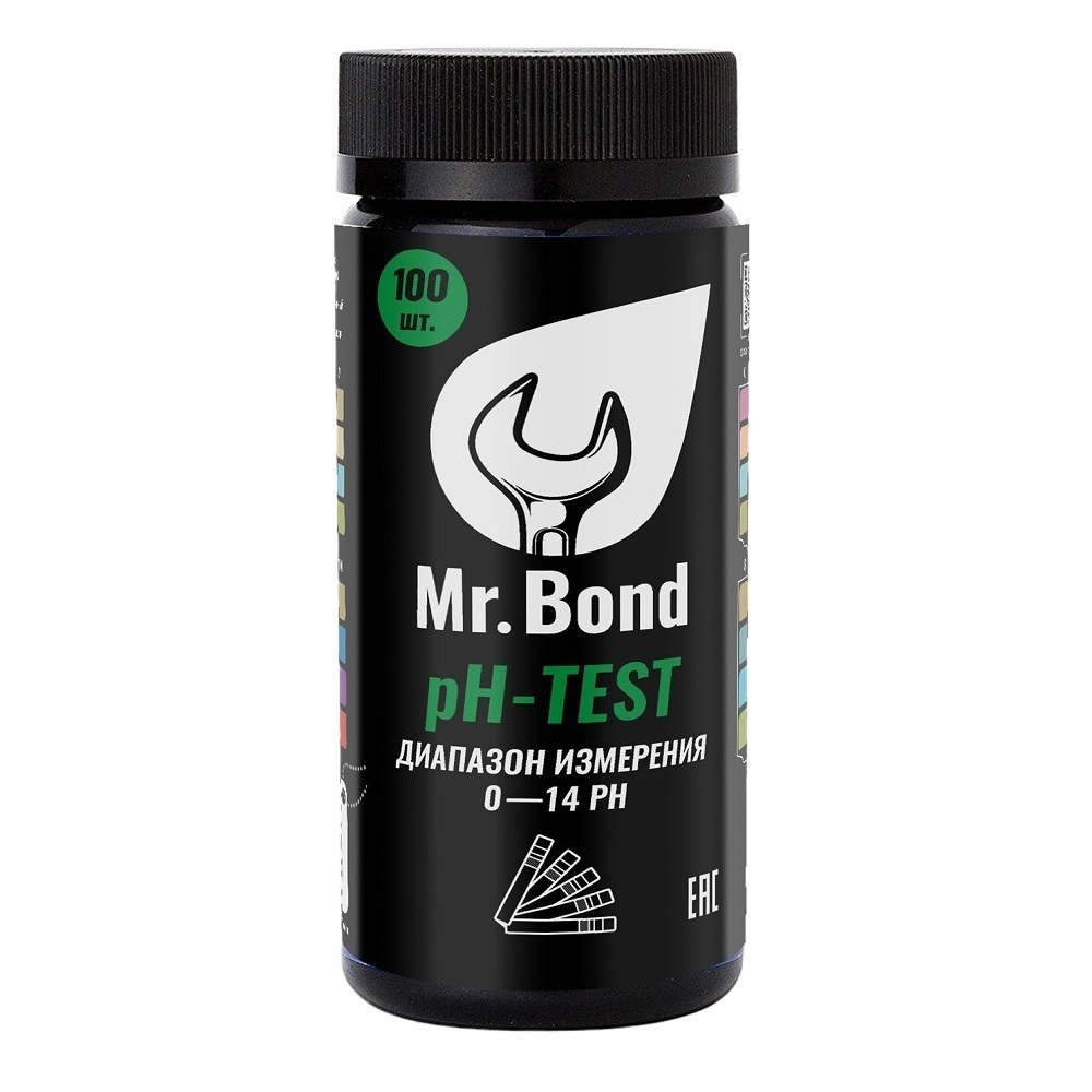 Полоски индикаторные Mr.Bond для измерения уровня pH (MB20000001PH)