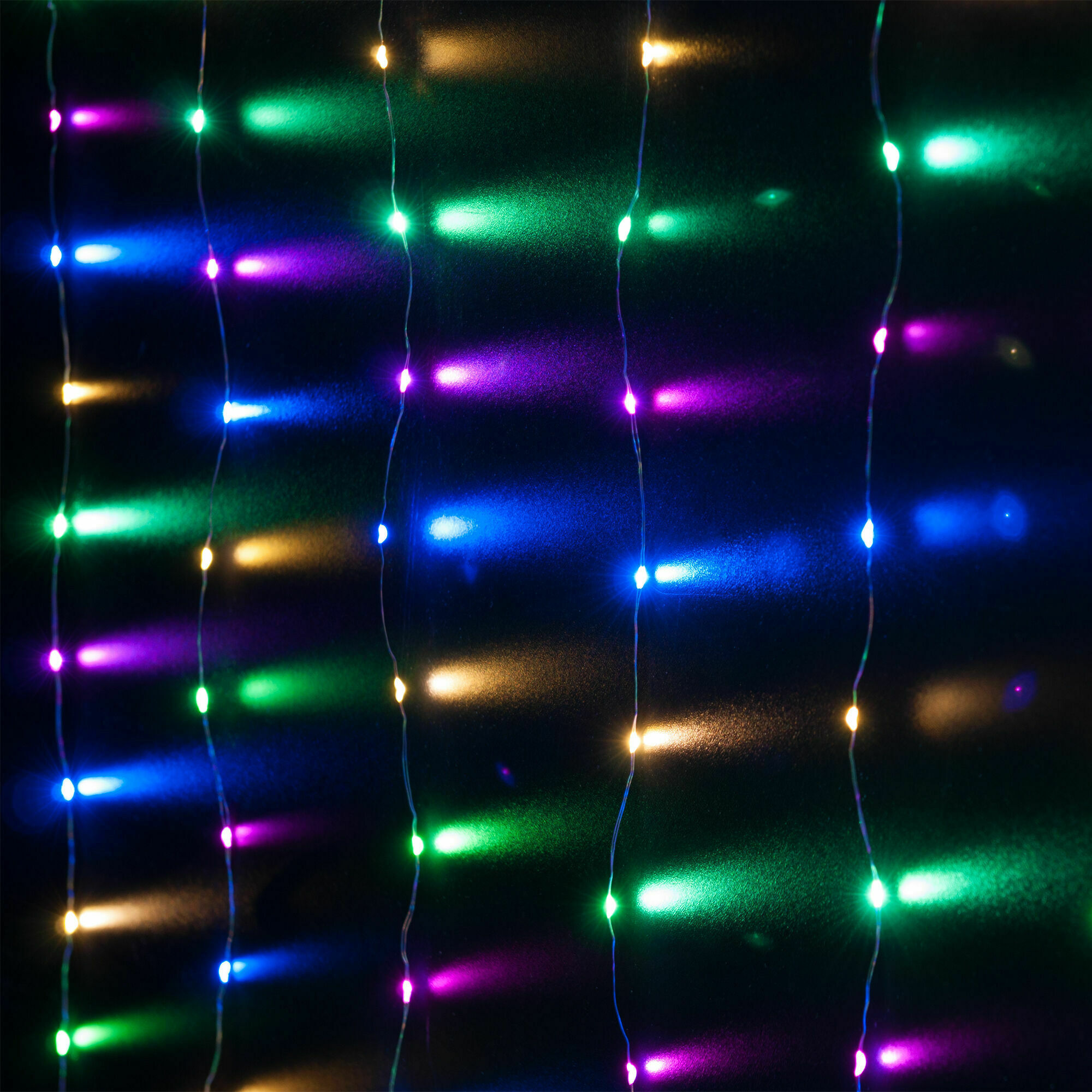 фото Гирлянда светодиодная eurosvet занавес мультиколор 2х2,6 м (a060419)