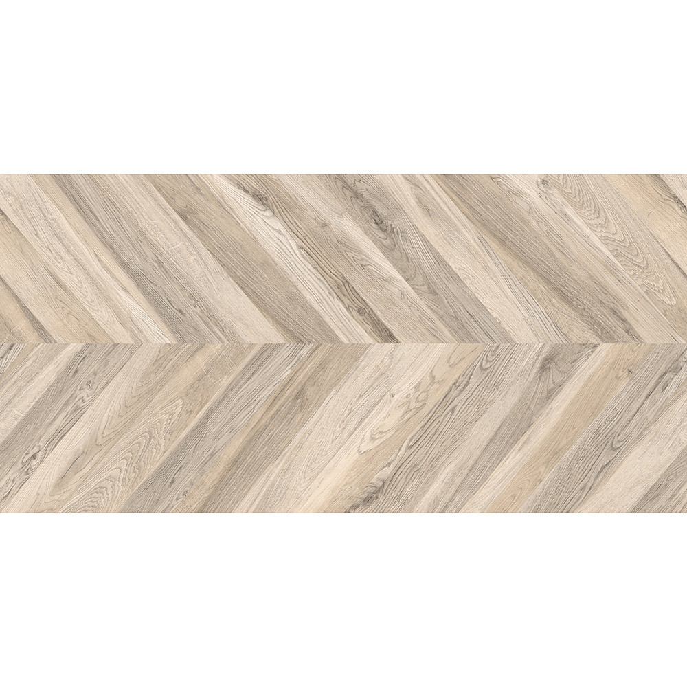 фото Керамогранит lavelly chevron wood кремовый матовый 1200х600х8,5 мм (2 шт.=1,44 кв.м)