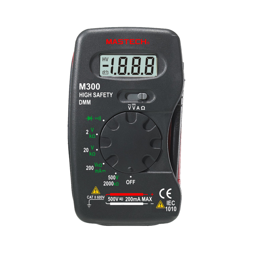 Мультиметр портативный Mastech M300 (13-2006) измерительный инструмент mastech m300 [13 2006]