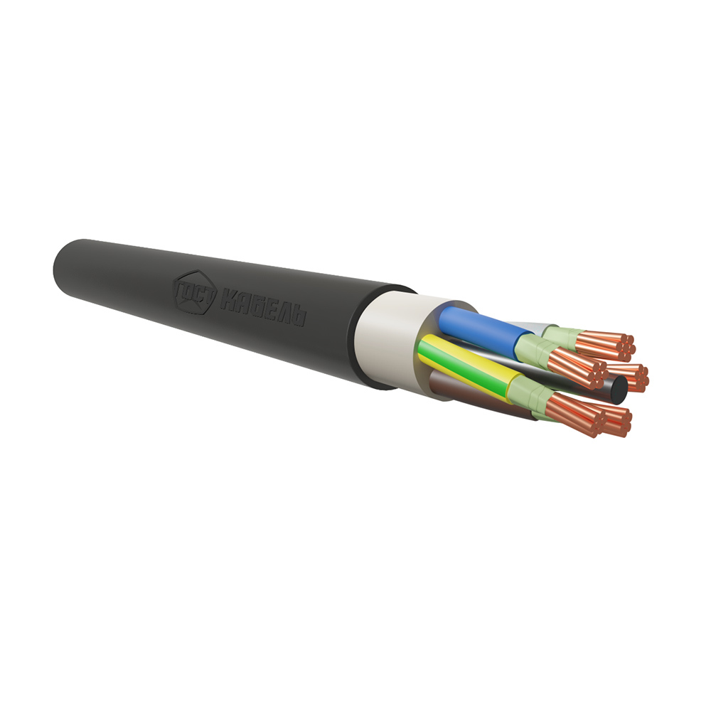 

Кабель ГОСТКАБЕЛЬ ВВГнг(А)-FRLS 5х16 барабан, Черный