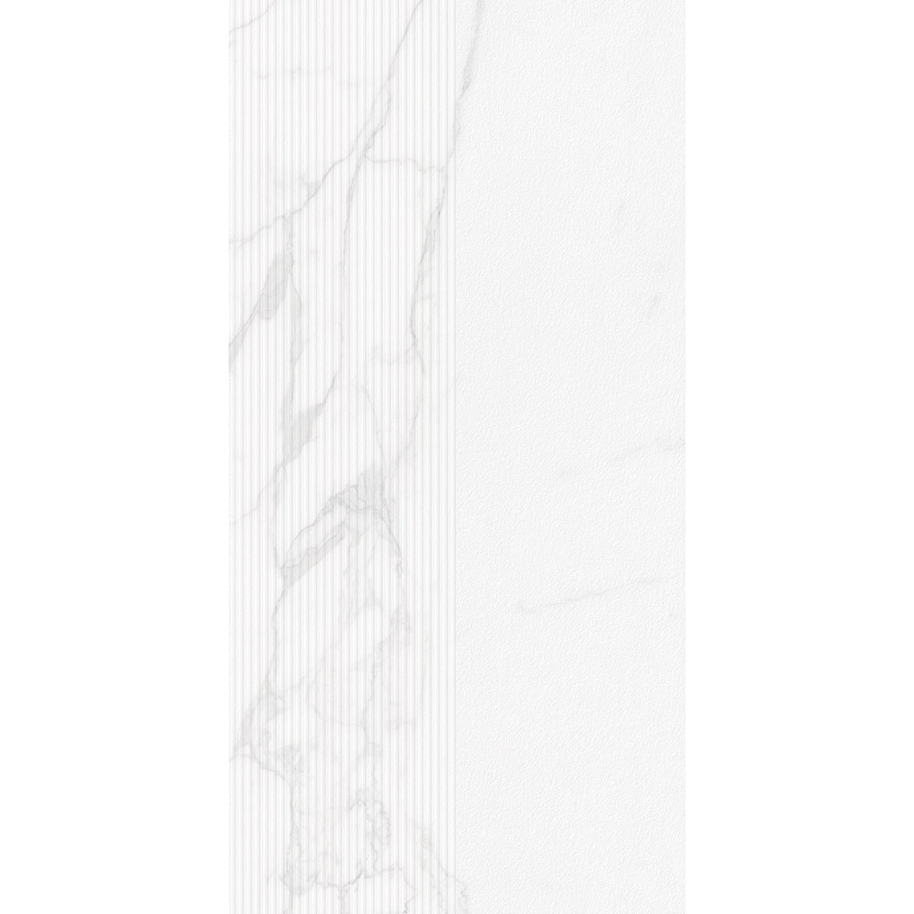 фото Керамогранит lavelly marble relief белый матовый 120х60 см (2 шт.=1,44 кв.м)