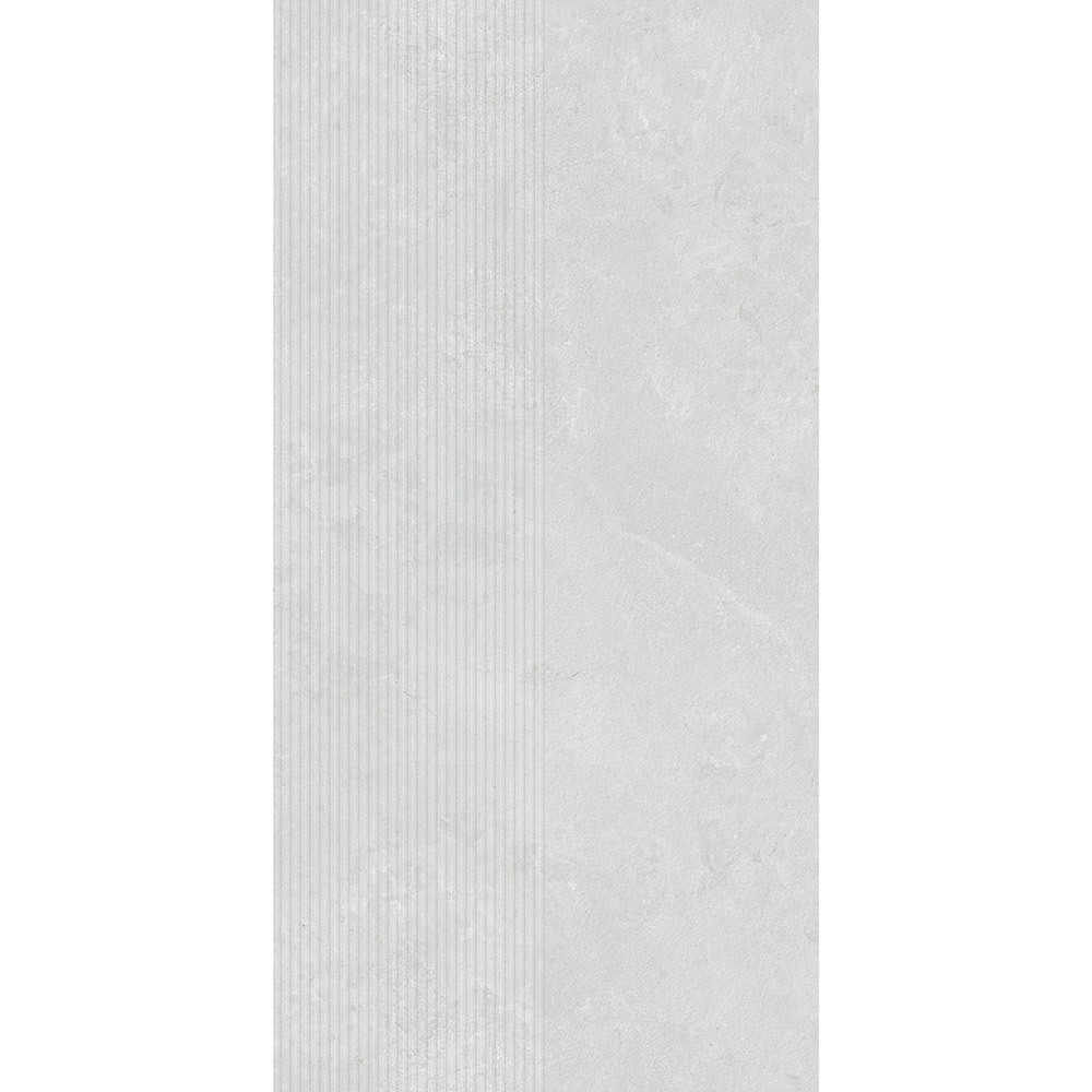 фото Керамогранит lavelly cement relief светло-серый матовый 120х60 см (2 шт.=1,44 кв.м)