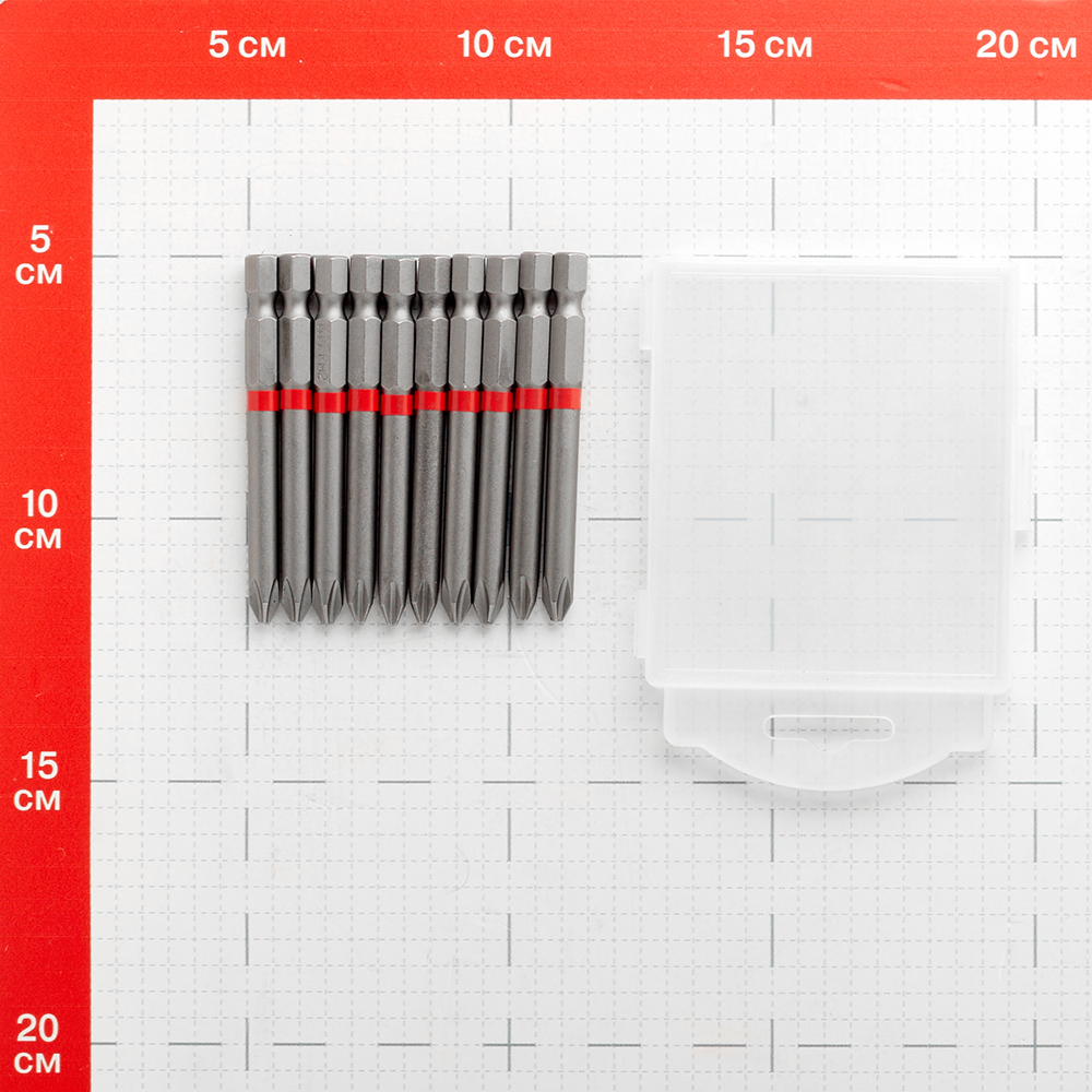 Бита КМ (882105) PH2 магнитная 70 мм (10 шт.) Вид№2