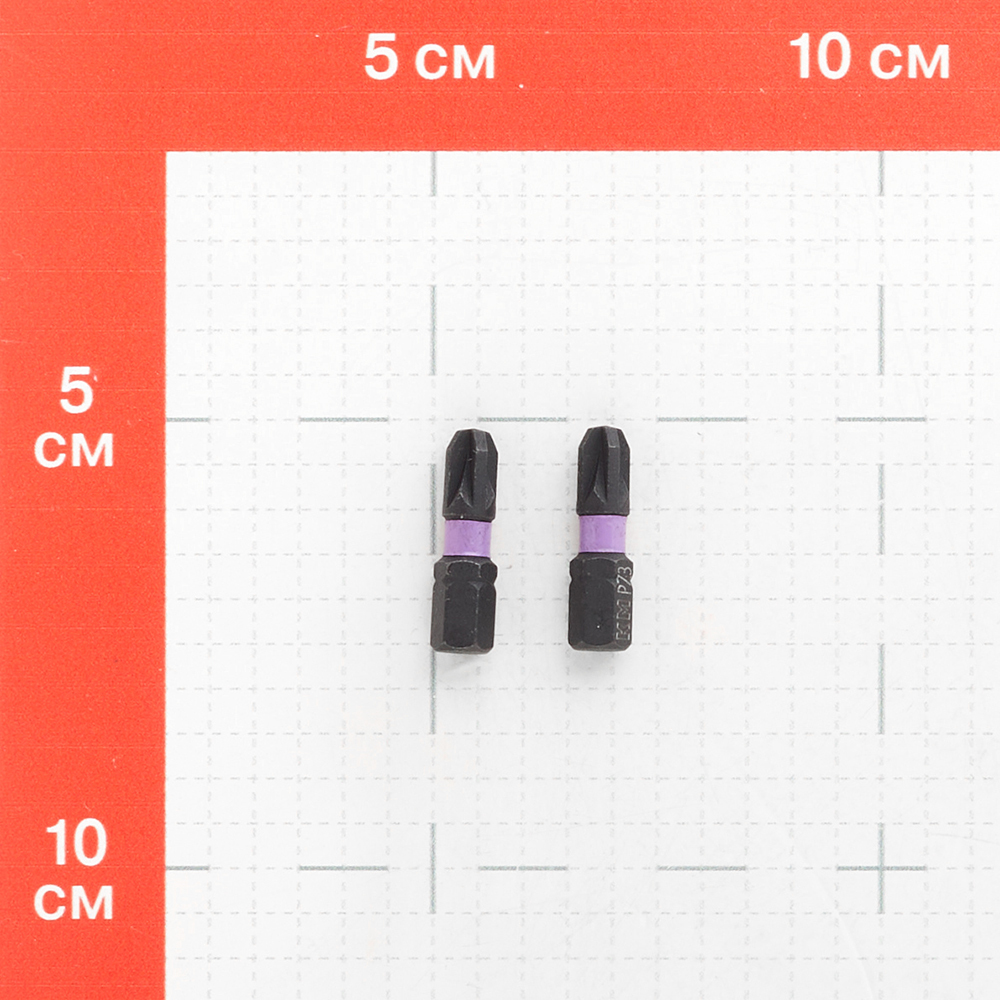 Бита КМ (882122) PZ3 магнитная 25 мм ударная (2 шт.) Вид№2