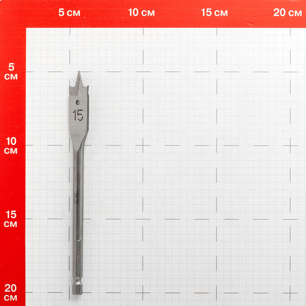 Сверло по дереву перьевое КМ 15х152 мм (966063) Вид№4