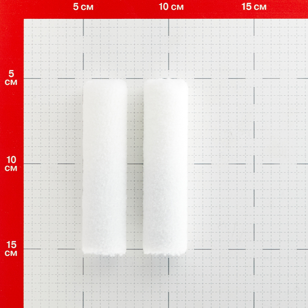 Валик полиэстер 100 мм стержень 6 мм d17 мм ворс 4 мм для водной и алкидной основы без ручки Storch UniStar (2 шт.) Вид№3