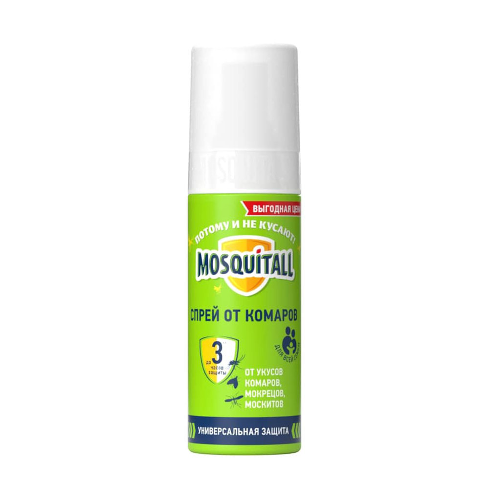 средство для защиты от комаров жидкость москитол универсальная защита 30 мл Средство для защиты от комаров спрей Москитол Универсальная защита 100 мл