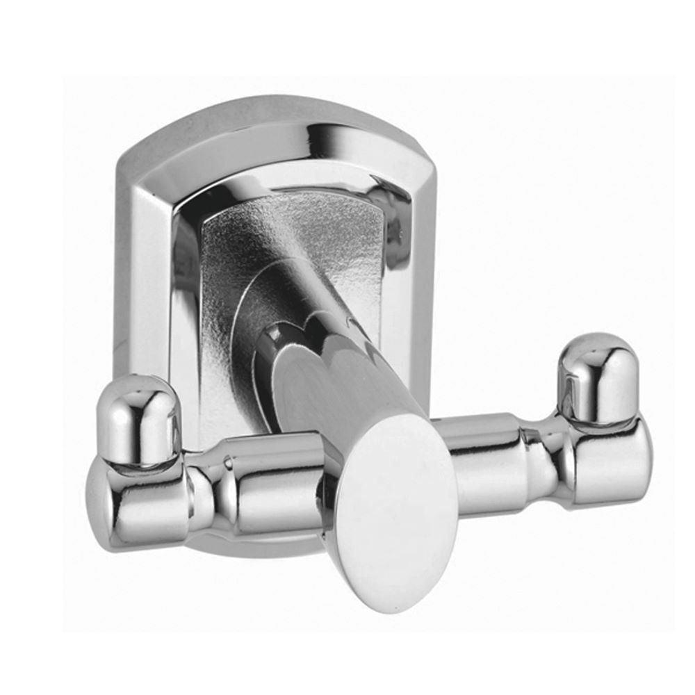 Крючок для ванной WasserKraft Oder двойной на шуруп металл хром (K-3023D) wasserkraft oder k 3023 крючок