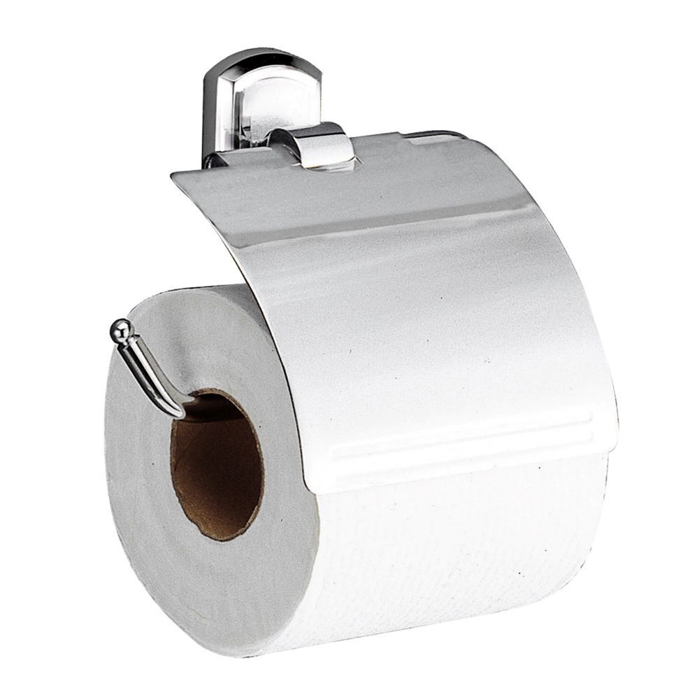 фото Держатель для туалетной бумаги wasserkraft oder с крышкой металл/пластик хром (k-3025)