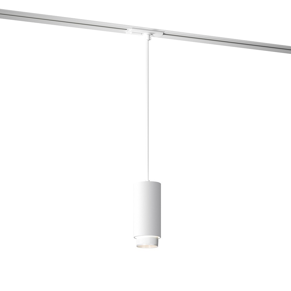 фото Трековый светильник однофазный elektrostandard nubis 10 вт gu10 1,7 кв.м белый (a064795)