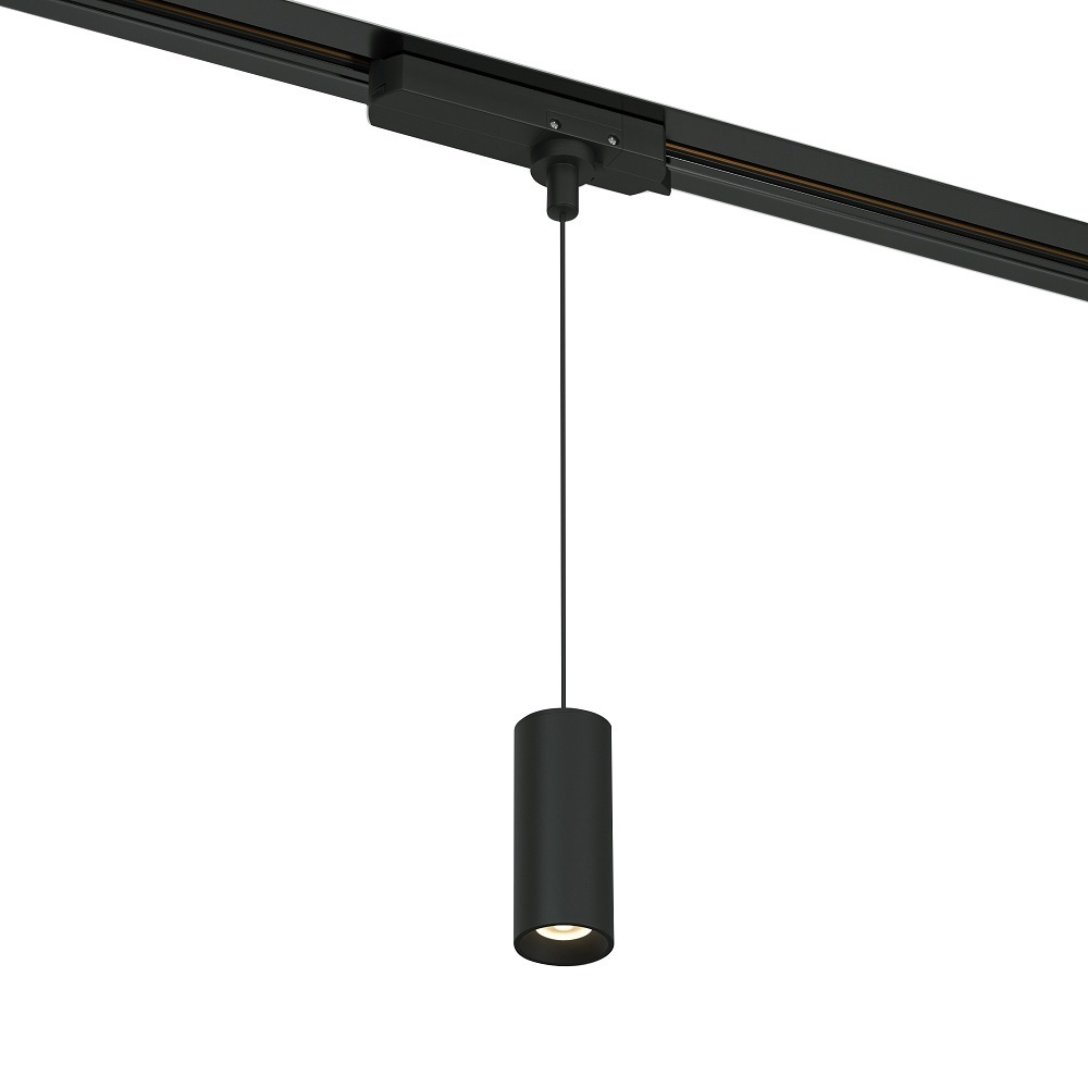 Светодиодный трековый светильник однофазный Elektrostandard Amend 4000К 12 Вт 2 кв.м черный (a065337) мебельный светодиодный светильник elektrostandard kit led stick ltb75 12w 4000k