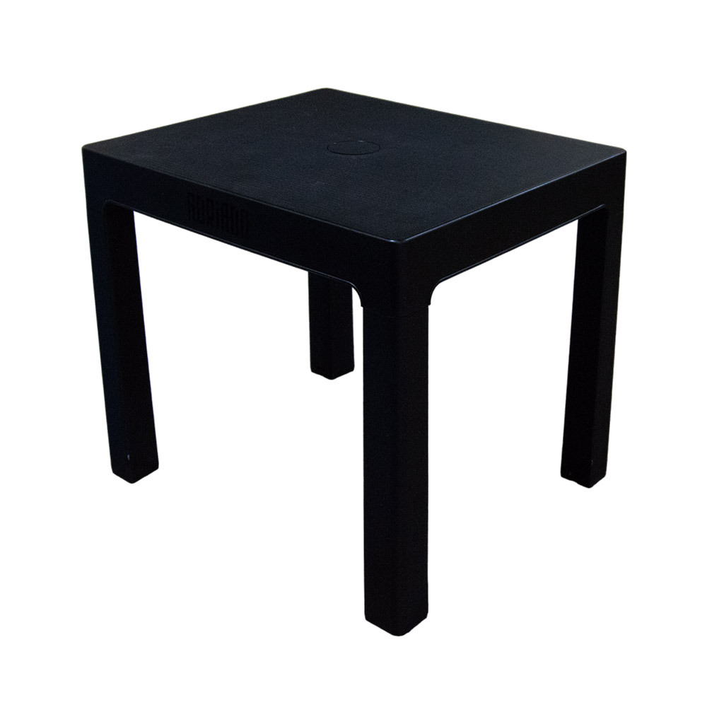 Стол складной пластиковый Adrianoplast графит 395х480х75 мм прямоугольный (Р6059ГР)