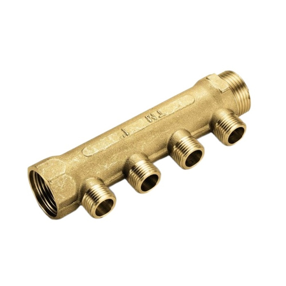 

Коллектор Tiemme 3/4 ВР(г) х 4 выхода 1/2 НР(ш) ЕК х 3/4 НР(ш) регулируемый (1910001)