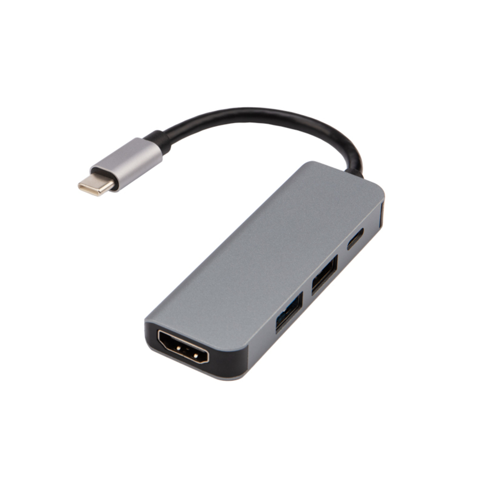 Разветвитель USB Type-C Rexant на 4 порта (18-4151) кабель переходник usb type c hdmi exegate ex cm hdmi2m 0 1 usb type c 19m 4k 120hz 8k 30hz 1 8м