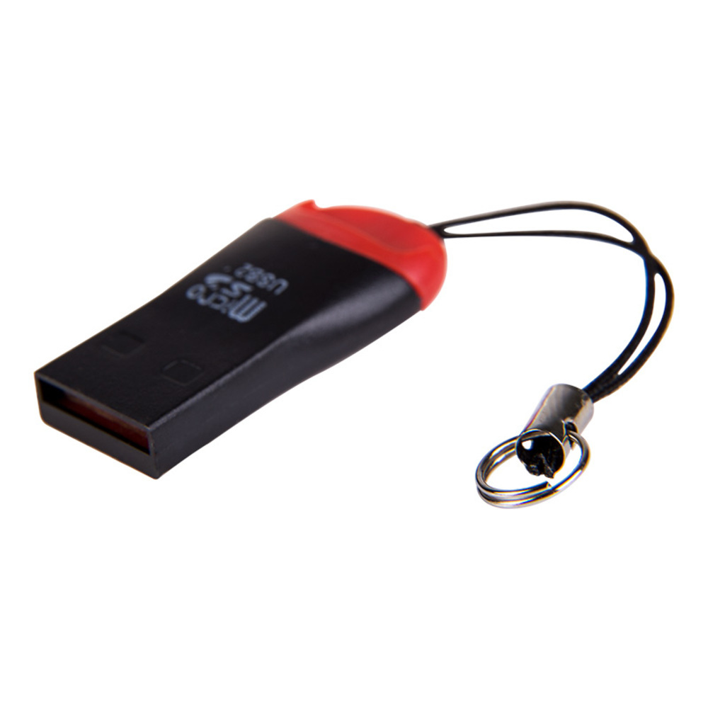Картридер Rexant (18-4110) USB для microSD/microSDHC oem emv usb хаб 2 0 считыватель записывающее устройство acs iso7816 считыватель смарт карт для android linux acr39u