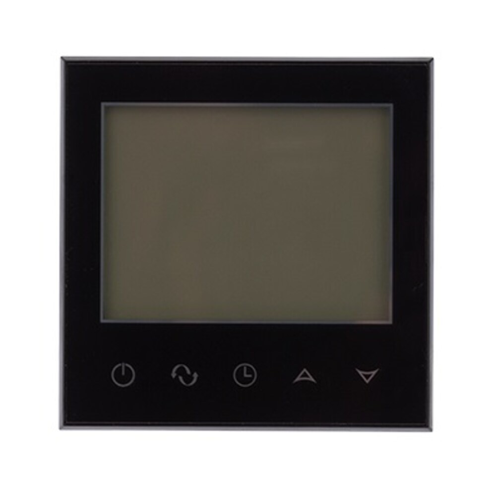 Терморегулятор сенсорный программируемый для теплого пола Rexant R100B черный