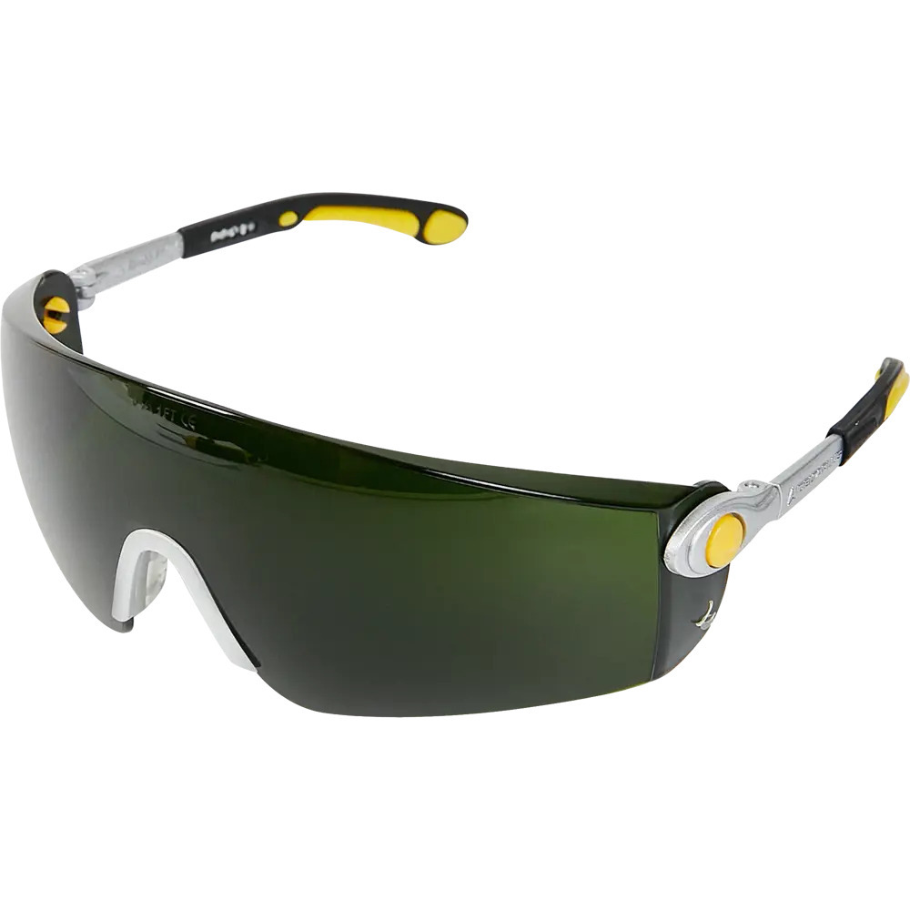 Очки защитные Delta Plus открытые с затемненными линзами антизапотевающие (LIPA2T5) очки защитные открытые delta plus lipa2t5 черные с защитой от запотевания и царапин