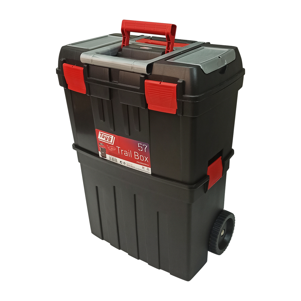

Ящик для инструментов Tayg 470х290х630 мм (157004), Красный;черный