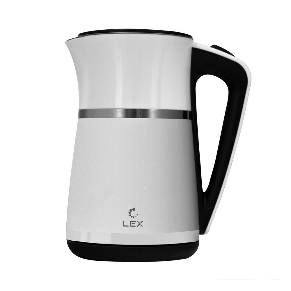 Электрический чайник Lex LXK30020-1 1,7 л белый электрический чайник lex lxk30020 4 1 7 л бежевый