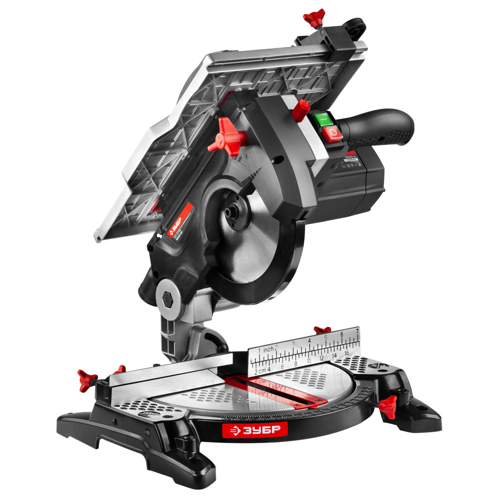 Пила торцовочная электрическая Зубр ЗПТК-210-1500 1500 Вт 210 мм Вид№2