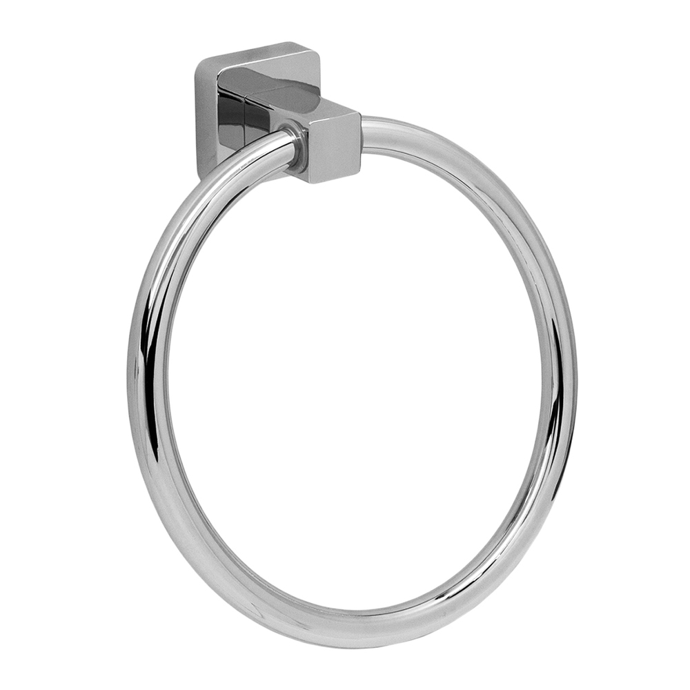 фото Полотенцедержатель кольцо wasserkraft lippe k-6500 d170 мм на шуруп металл хром (k-6560)