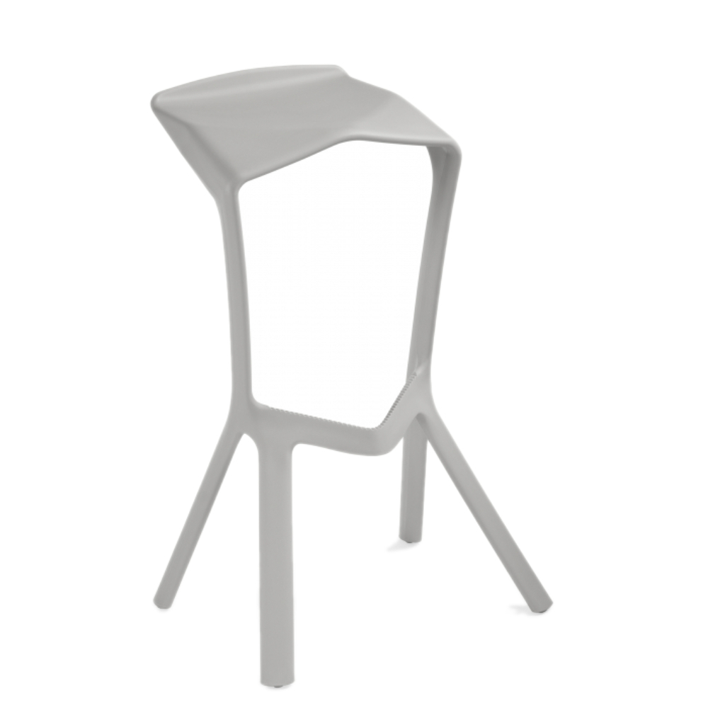 Стул барный Mega серый (15698) mega grey барный стул серый пластик