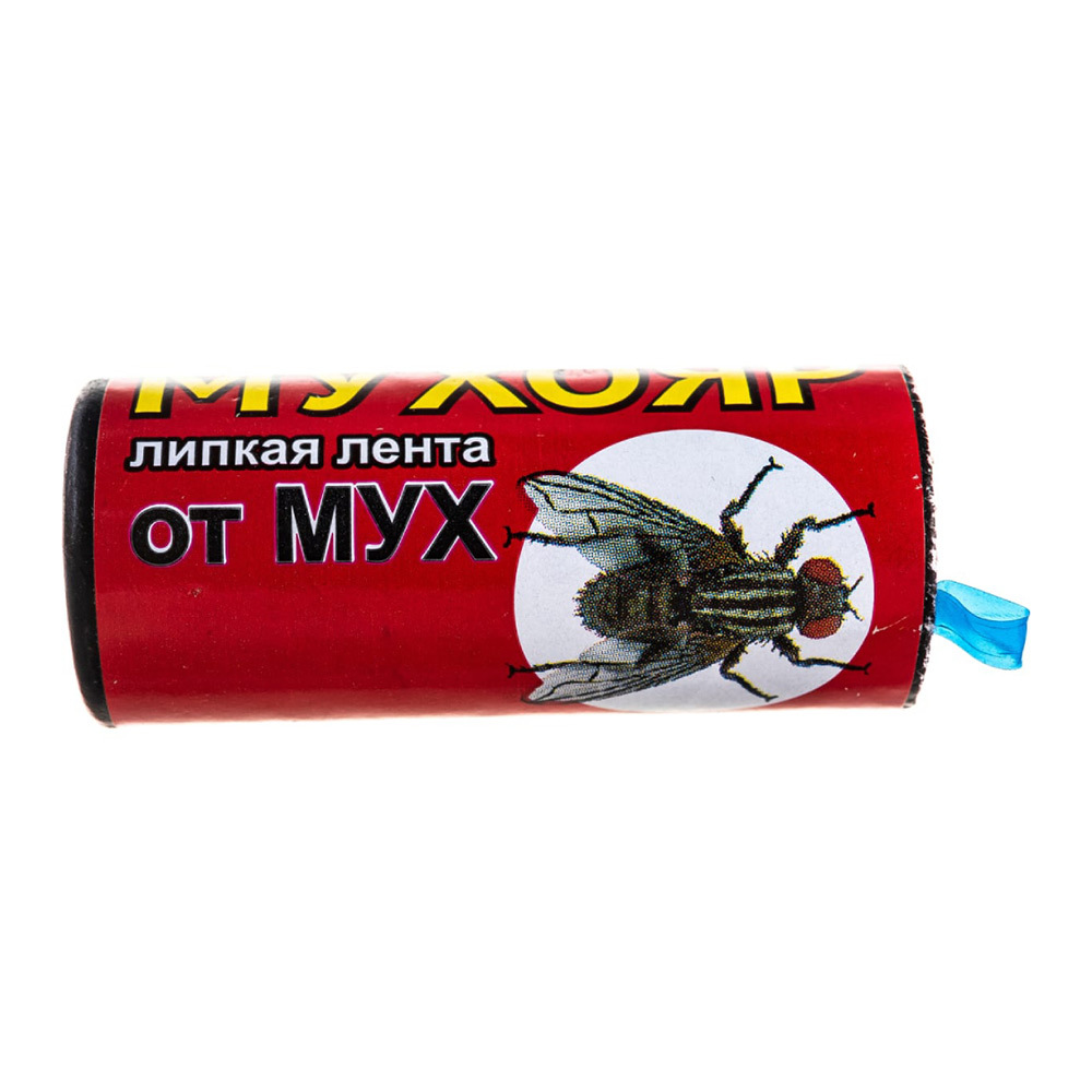 Средство для защиты от мух лента липкая Ваше хозяйство Мухояр средство для защиты от мух лента липкая раптор
