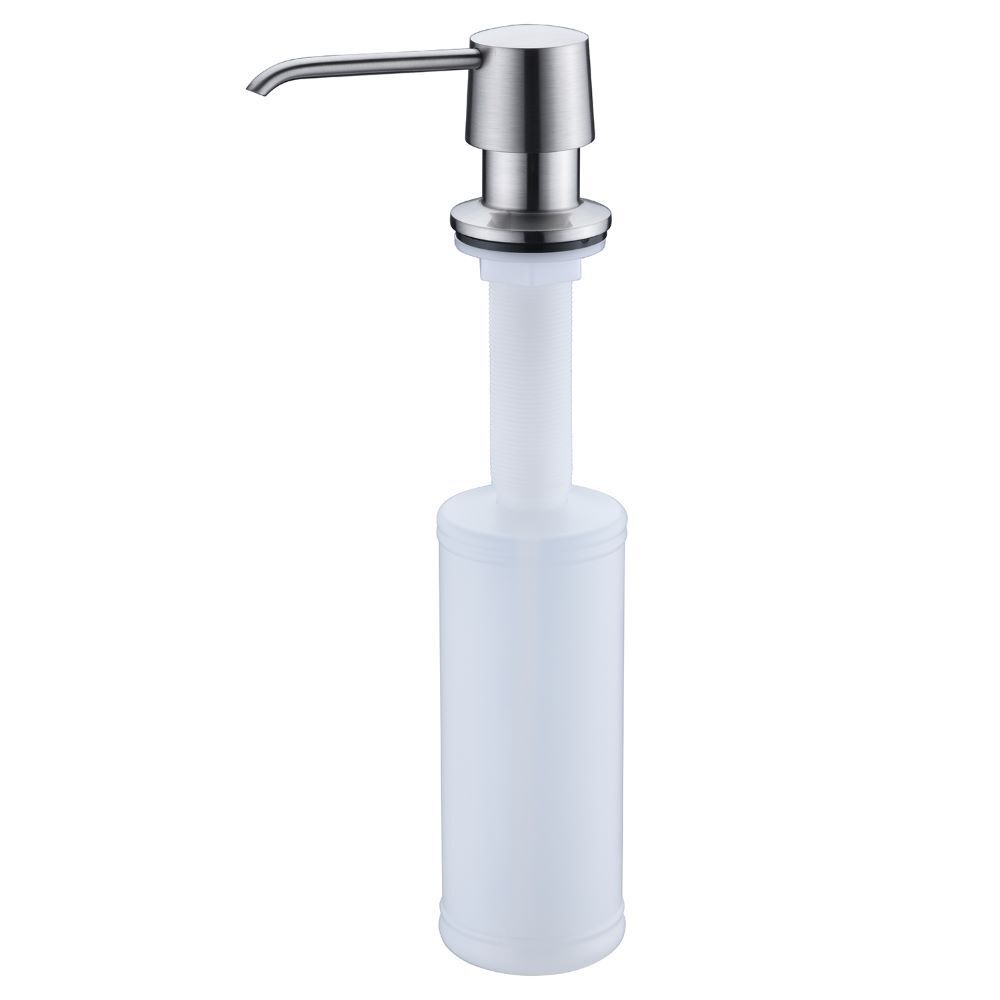 Дозатор для мыла WasserKraft встраиваемый пластик никель (K-1599) дозатор для жидкого мыла lopau k 3399