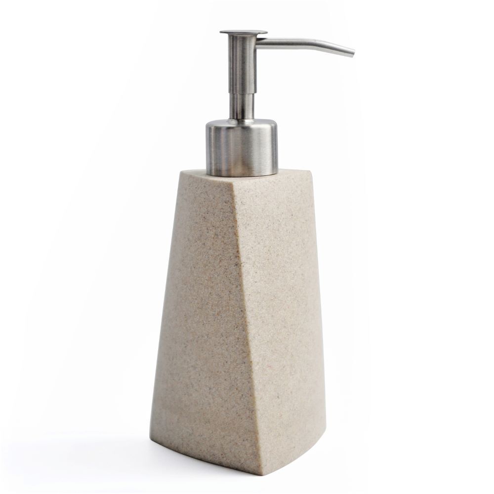 Дозатор для мыла WasserKraft Ohre настольный полирезин бежевый (K-37799) шторка для ванной ohre sc 37701