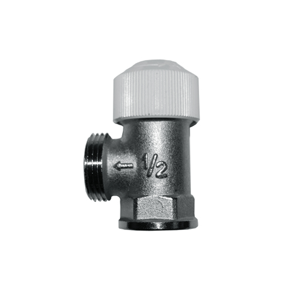 Клапан (вентиль) термостатический угловой SR Rubinetterie M (M251-1500N000) 1/2 ВР(г) х 3/4 НР(ш) для радиатора никелированный заглушка sr rubinetterie для коллектора вр 3 4