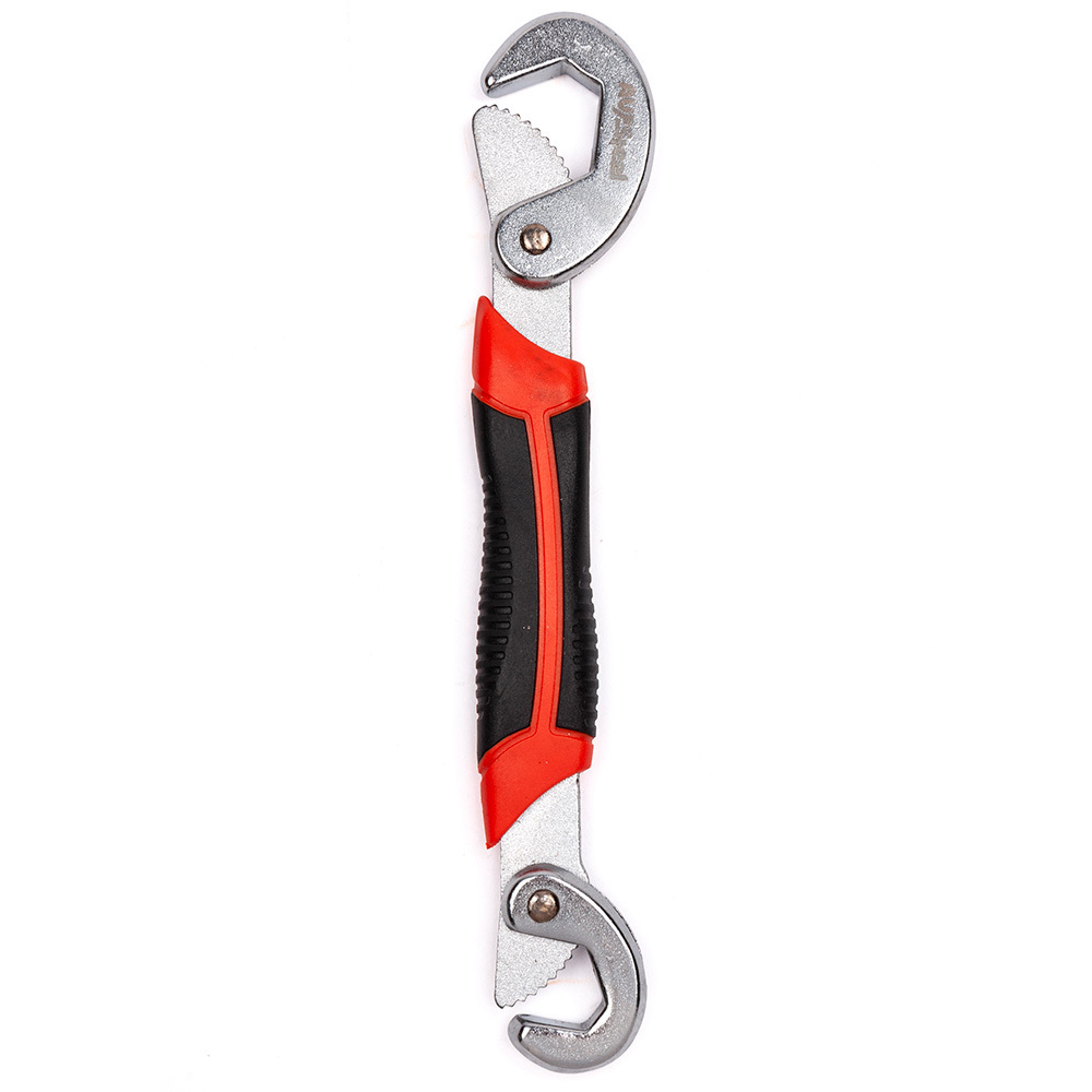 Ключ универсальный с крючком AV Steel 8-22 мм самозажимной ключ ступичный 102мм 8 гран av steel