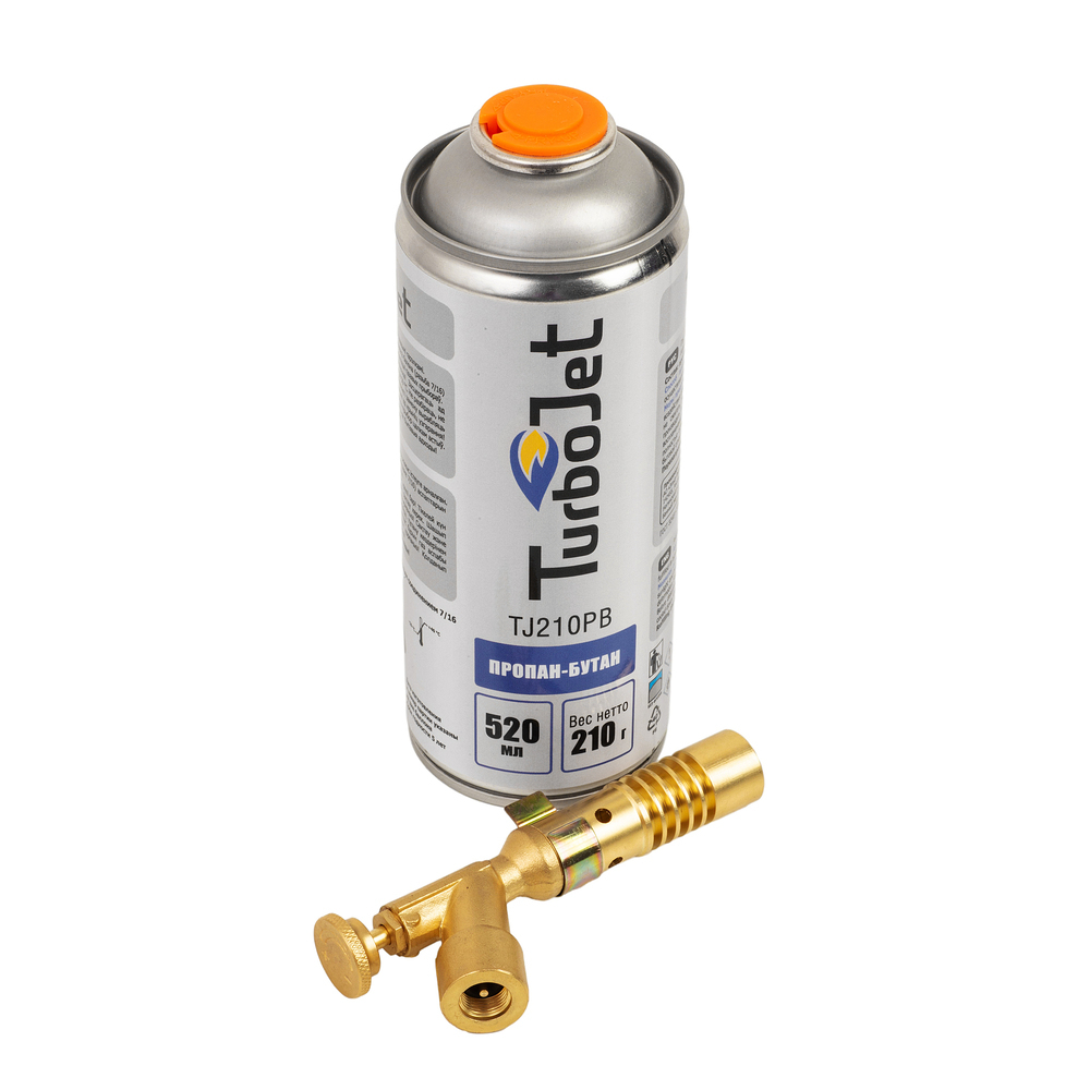 

Горелка с газовым баллоном Turbojet TJ533-PB с пьезоподжигом