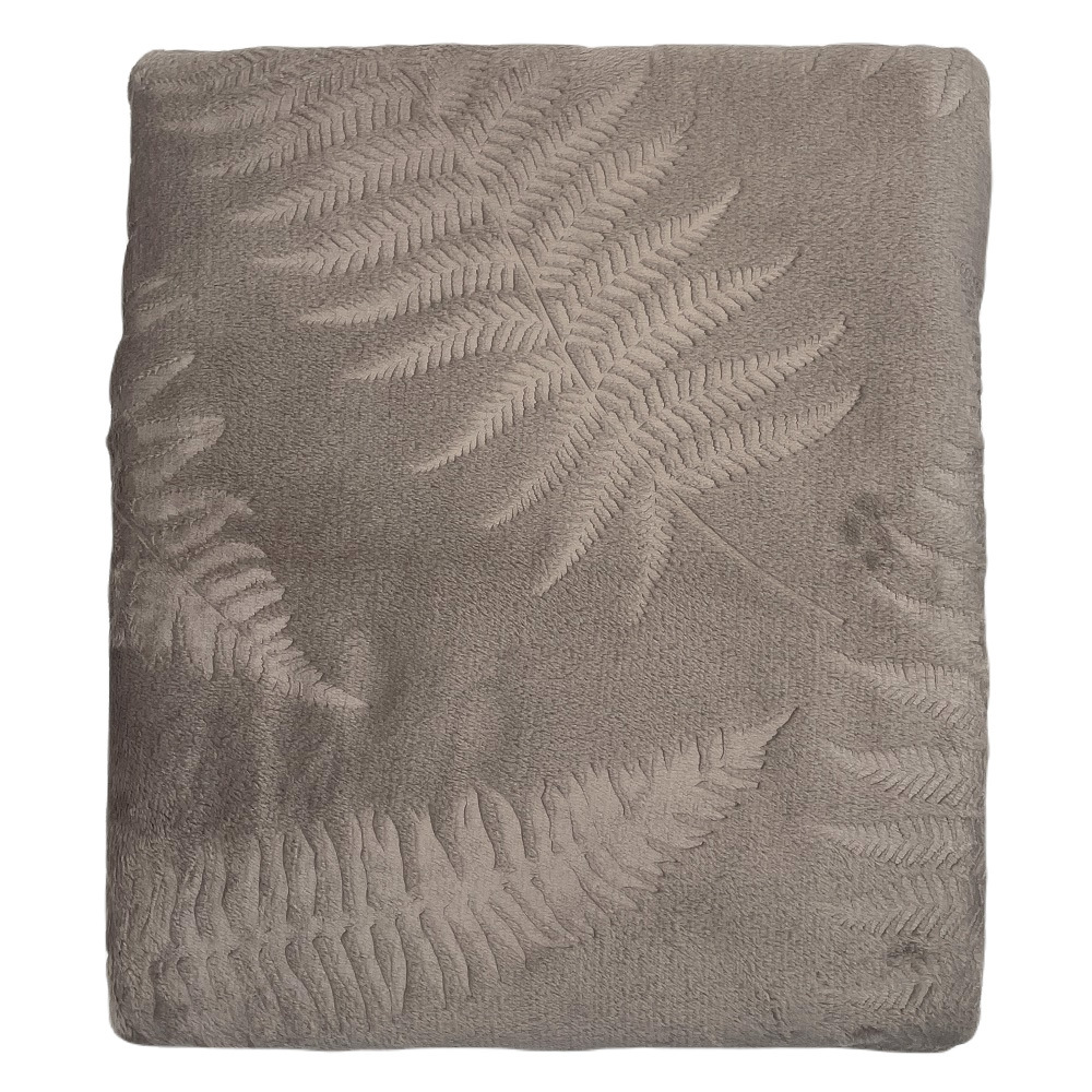 Плед 200х220 см Belezza Fern микрофибра коричневый египетские боги плед одеяло большое одеяло